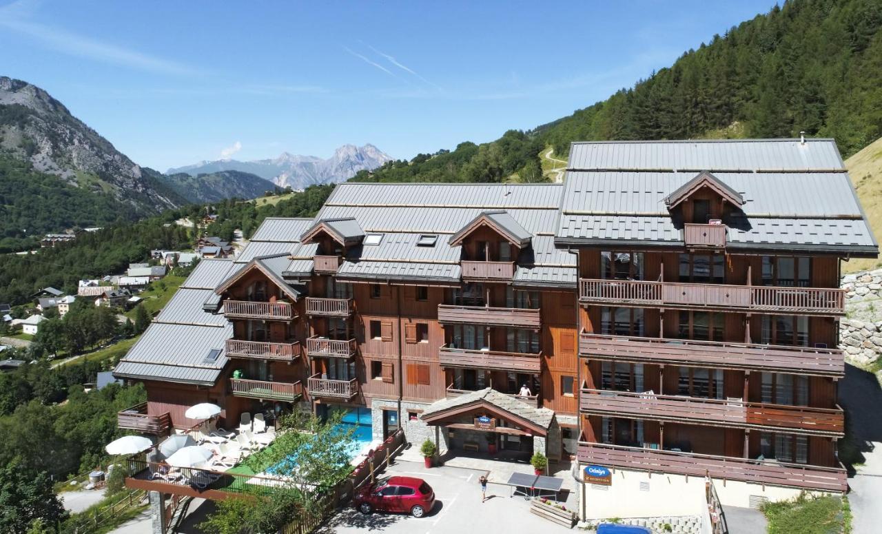 Residence Odalys Le Hameau Et Les Chalets De La Vallee D'Or Valloire Buitenkant foto
