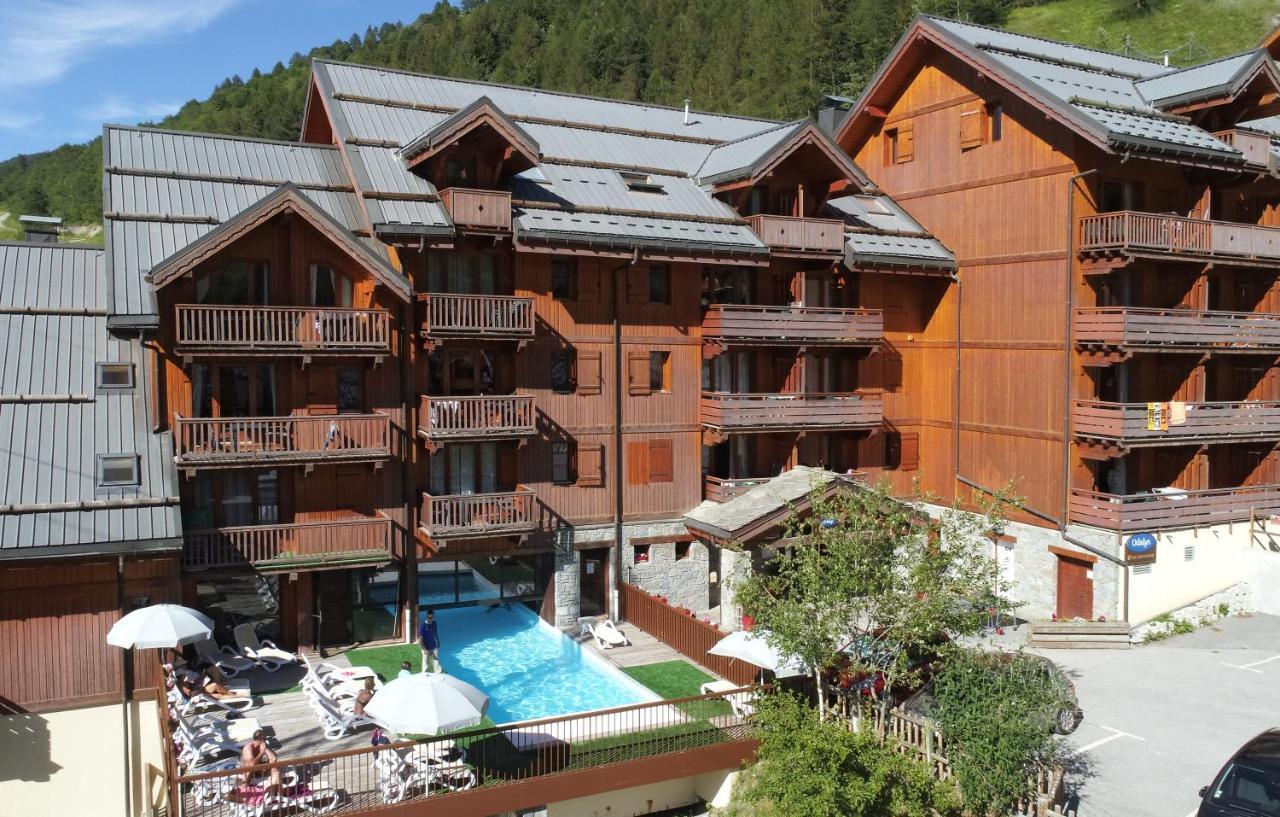 Residence Odalys Le Hameau Et Les Chalets De La Vallee D'Or Valloire Buitenkant foto
