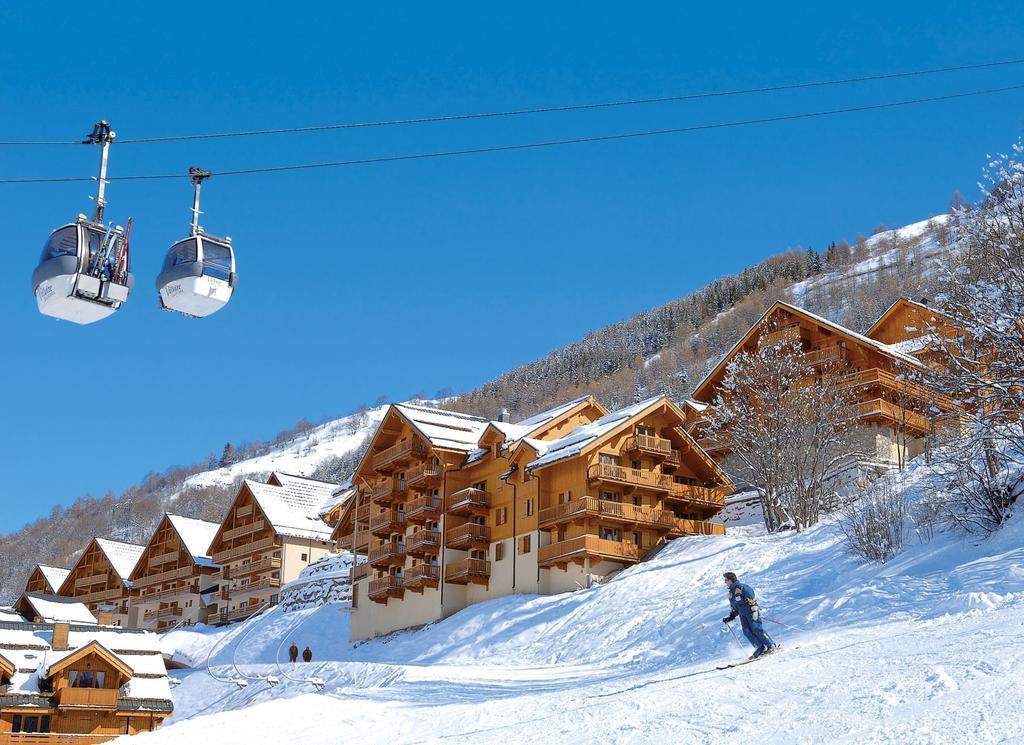 Residence Odalys Le Hameau Et Les Chalets De La Vallee D'Or Valloire Buitenkant foto
