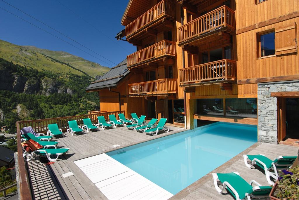 Residence Odalys Le Hameau Et Les Chalets De La Vallee D'Or Valloire Buitenkant foto