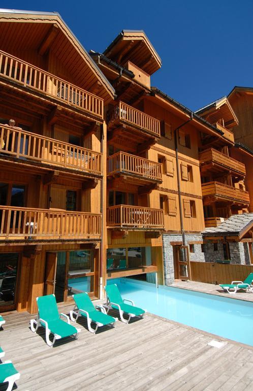Residence Odalys Le Hameau Et Les Chalets De La Vallee D'Or Valloire Buitenkant foto