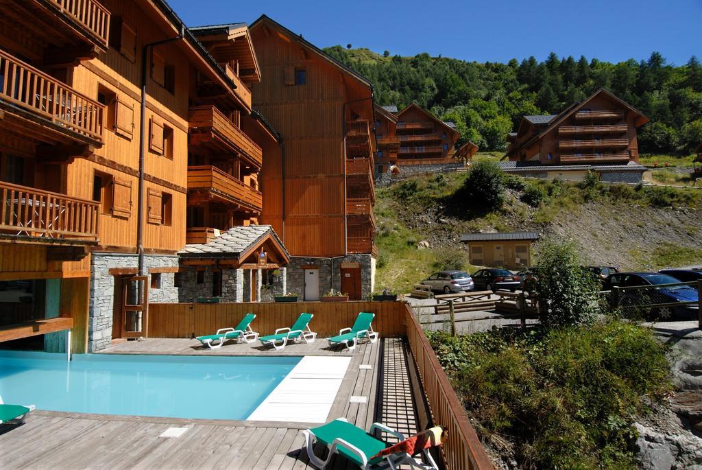 Residence Odalys Le Hameau Et Les Chalets De La Vallee D'Or Valloire Buitenkant foto